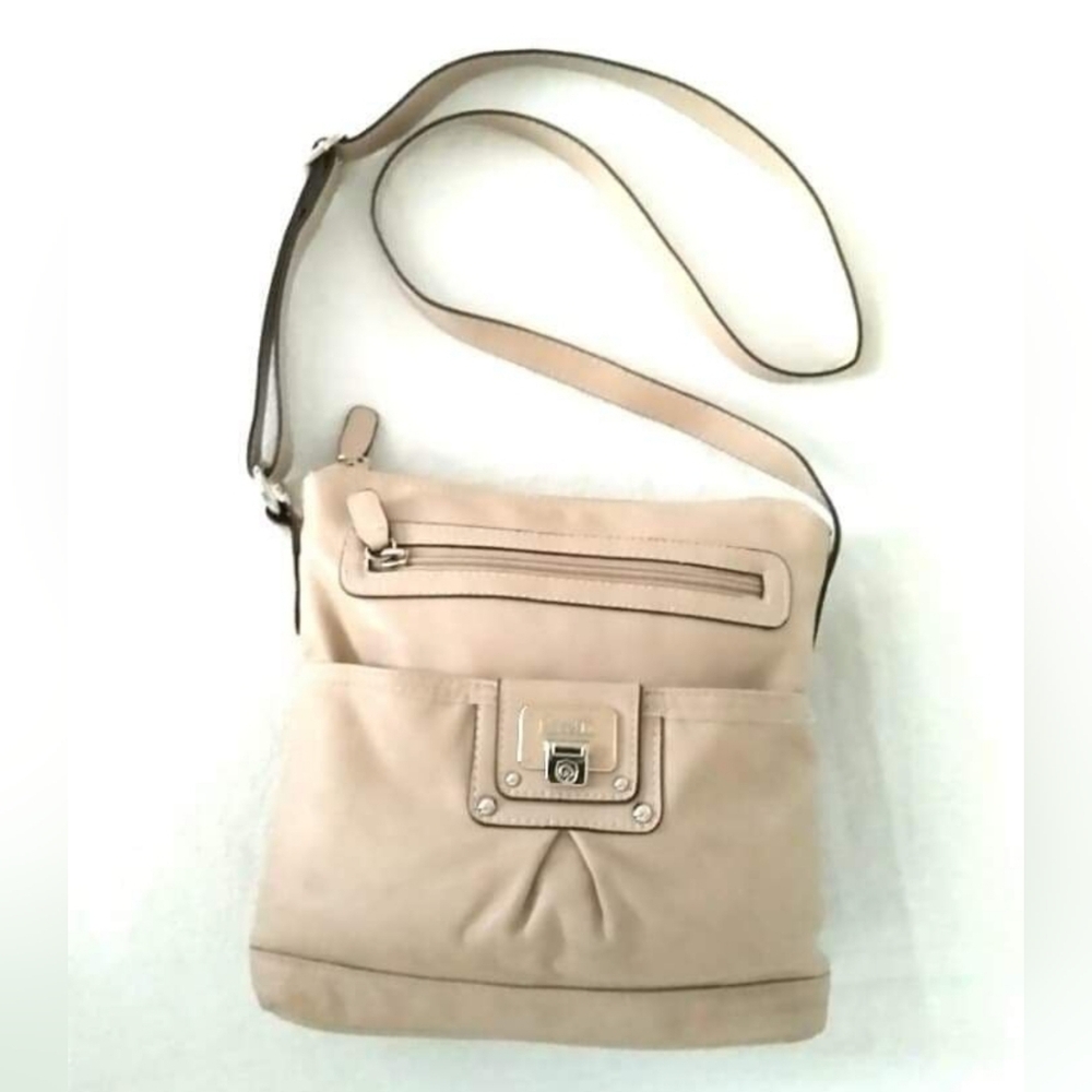 Rosetti Crossbody Handbag Vegan Bag Leather Tan Beige Purse